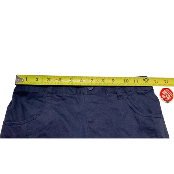 FRENCH Toast NAVY SHORTS Uniform Girl SZ‎ 12 Elastic Waist - Picture 8 of 11